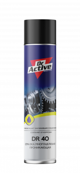Sintec Dr. Active Многоцелевая смазка DR40 (проникающая) 400мл 1*12 Sintec Dr. Active Многоцелевая смазка DR40 (проникающая) 400мл 1*12