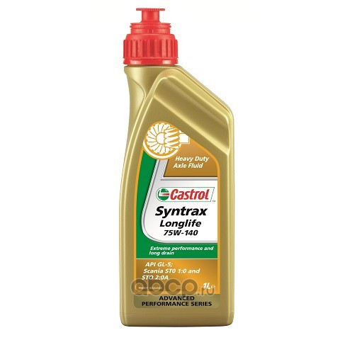Масло трансм. 75W140 Castrol Syntrax LongLife (1л) (Differential SAF-X)
