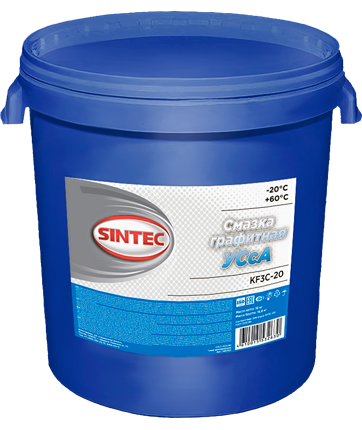Смазка Графитная УСсА Sintec (пласт.тара) (18кг) (1*1шт) Смазка Графитная УСсА Sintec (пласт.тара) (18кг) (1*1шт)