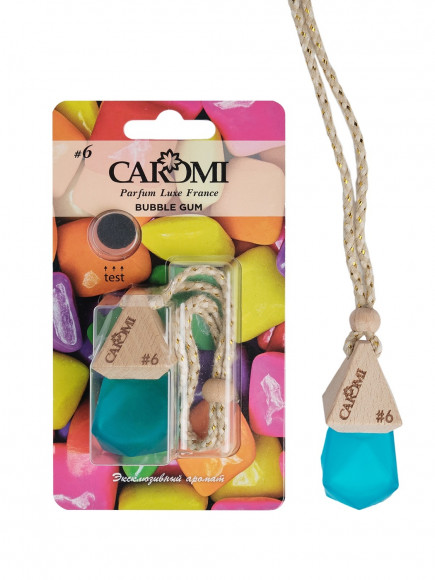 Ароматизатор подвесной CAROMI Бубль Гум #6 Ароматизатор подвесной CAROMI Бубль Гум #6