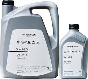 Масло моторное 5W40 SPECIAL D (ДИЗЕЛЬ) VW 505.00/505.01 (EURO) 5L Масло моторное 5W40 SPECIAL D (ДИЗЕЛЬ) VW 505.00/505.01 (EURO) 5L