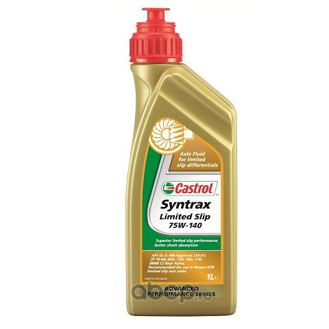 Масло трансм. 75W140 Castrol Syntrax Limited Slip (1л) (Differential SAF-XJ) Масло трансм. 75W140 Castrol Syntrax Limited Slip (1л) (Differential SAF-XJ)