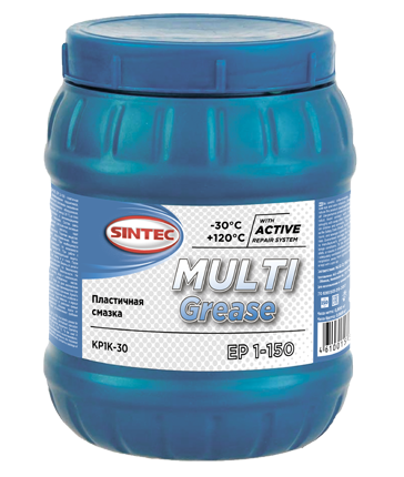 Смазка EP 1-150 SINTEC MULTI GREASE (синяя) (800г банка) Смазка EP 1-150 SINTEC MULTI GREASE (синяя) (800г банка)