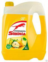 Зимний омыватель стекол SIBIRIA" -20С Дюшес (4л)  1*3