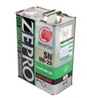 Масло моторн. Idemitsu 0W20 Gasoline F-S, SN/GF-5 синт. (4л) 1*6 шт. (пластик)