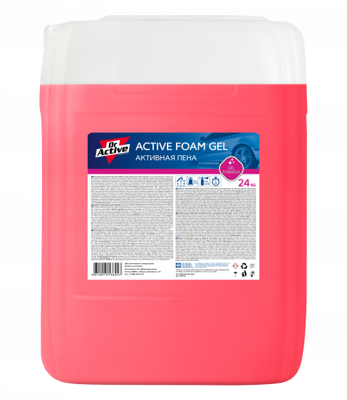 Sintec Автошампунь для б/к мойки Dr.Active Active Foam GEL 24кг Sintec Автошампунь для б/к мойки Dr.Active Active Foam GEL 24кг