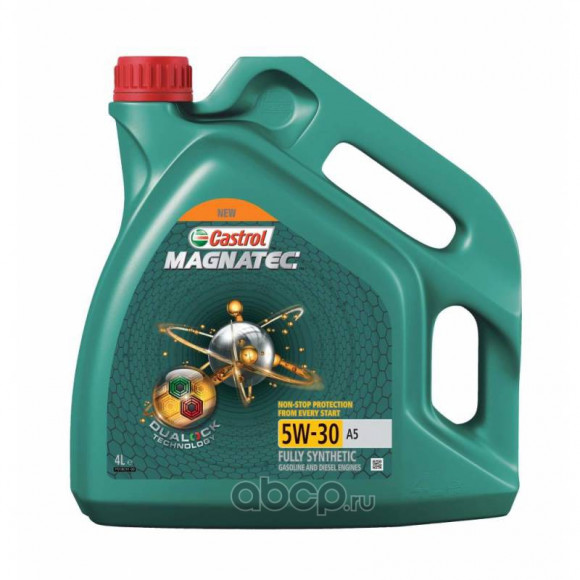 Масло мотор.  5W30 Castrol Magnatec А5 (Ford) (4л)