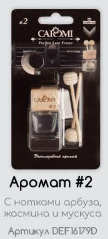 Ароматизатор на дефлектор CAROMI DG #2 Ароматизатор на дефлектор CAROMI DG #2