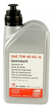 Масло трансмисионное для КПП FEBI 75W90 (1л) 1*12 шт. Масло трансмисионное для КПП FEBI 75W90 (1л) 1*12 шт.