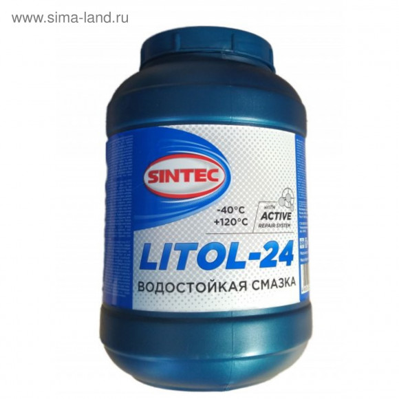 Смазка Литол-24 Sintec СТО (180кг) Смазка Литол-24 Sintec СТО (180кг)