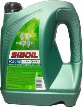 Масло трансм. Siboil ТАД-17и GL-5  (5л) 1*3шт